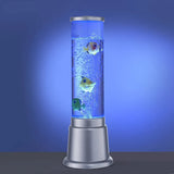LED Water Bubble Aquarium Column – 38cm Decorative Fish Tank