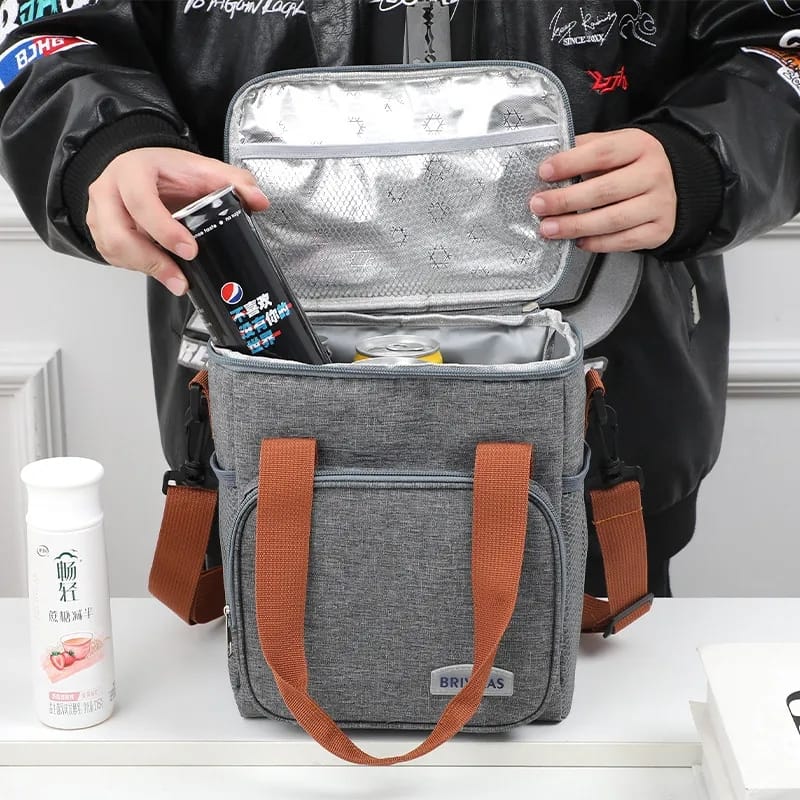 Large Capacity  Portable lunch bag Food Thermal Box Picnic Cooler Bag