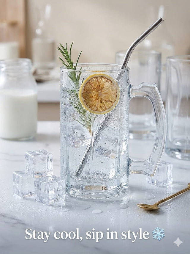 Italian Glass Beer Glass