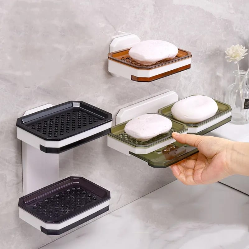 Double soap holder