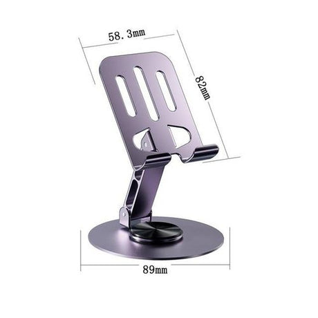 Alloy Mobile Phone Holder – Infinite Rotation Damping Design