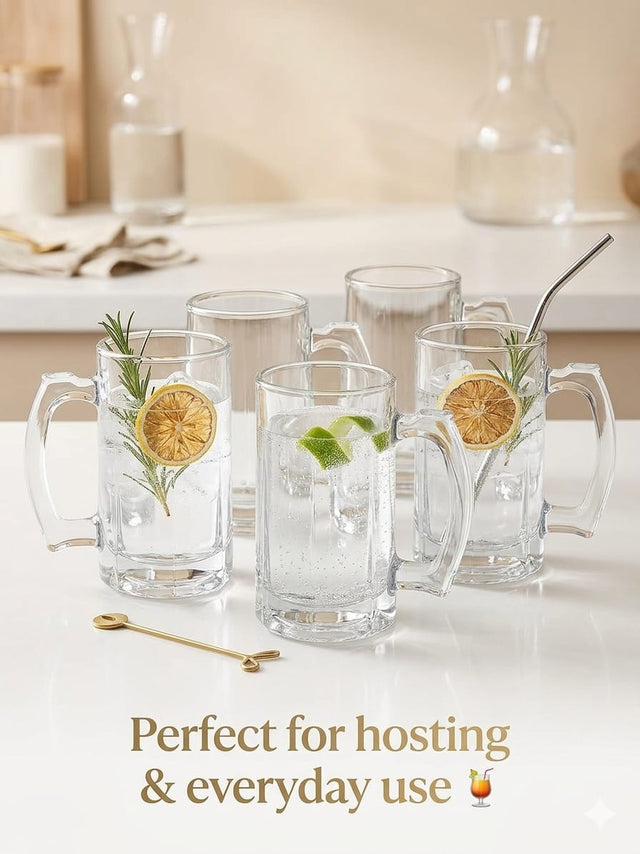 Italian Glass Beer Glass