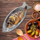 Fish-Shaped Serving Plate