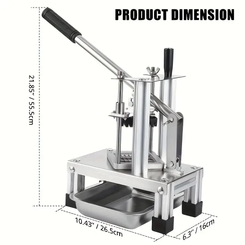 High quality   Huanpu heavy duty potato chipper (2 chips size option)