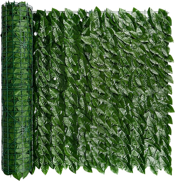 Artificial Leafy Privacy Fence[1by3M]