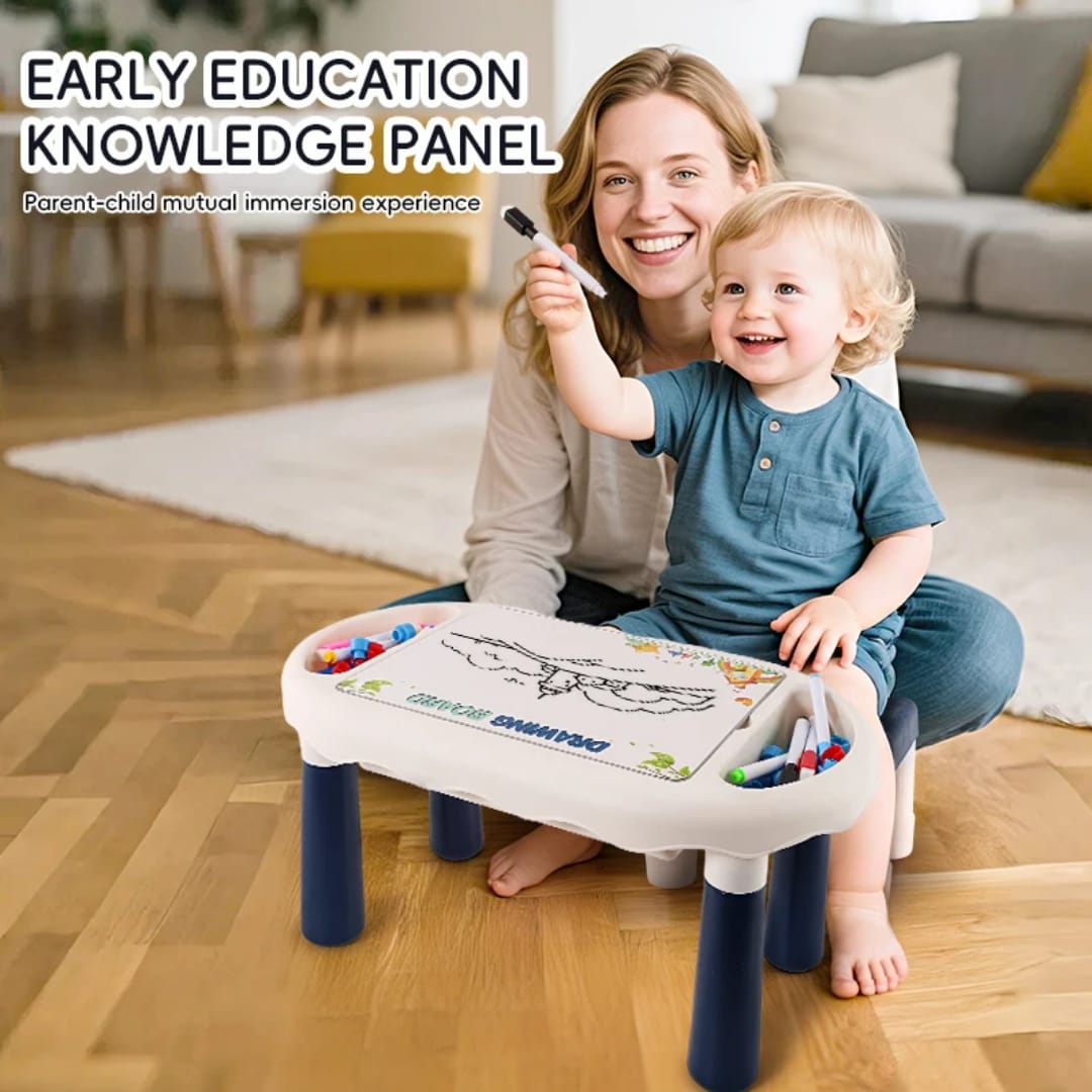 6 in 1 Puzzle Table
