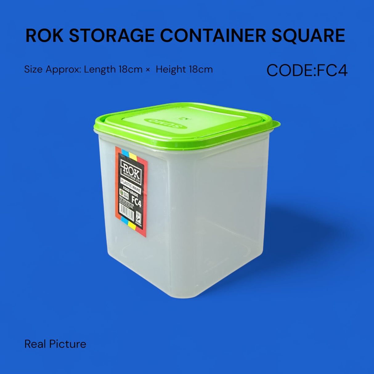 ROK Storage Container – Square (FC4)
