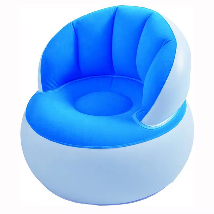 Comfortable Chair Pouf with Backrest Kids inflatable chair