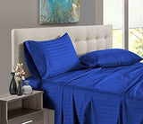 stripped bedsheets