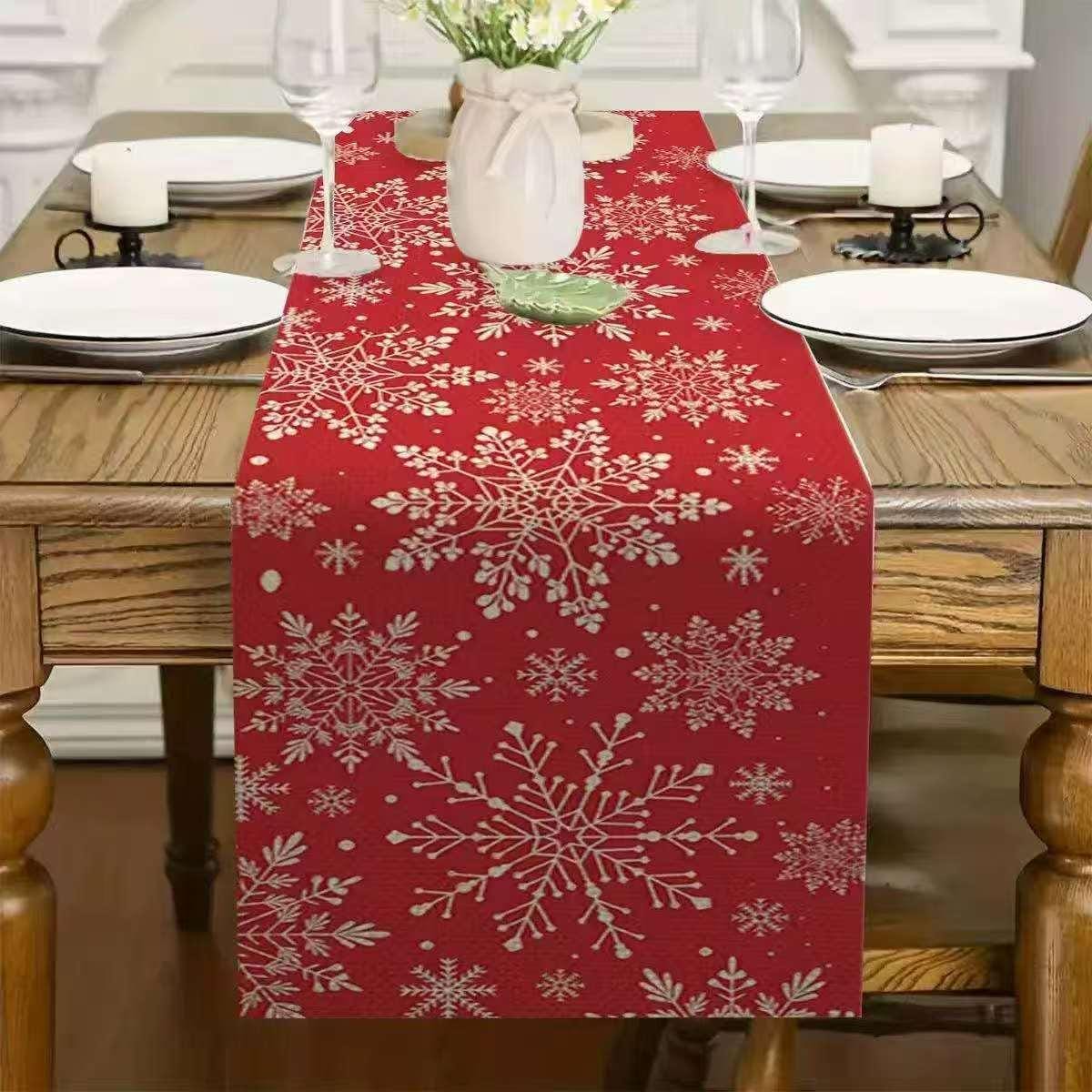 Christmas Themed Table Runners — 33×185 cm