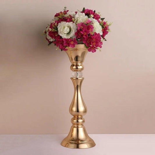 Wedding Home Hotel Gold European Decorations Metal Flower Stand