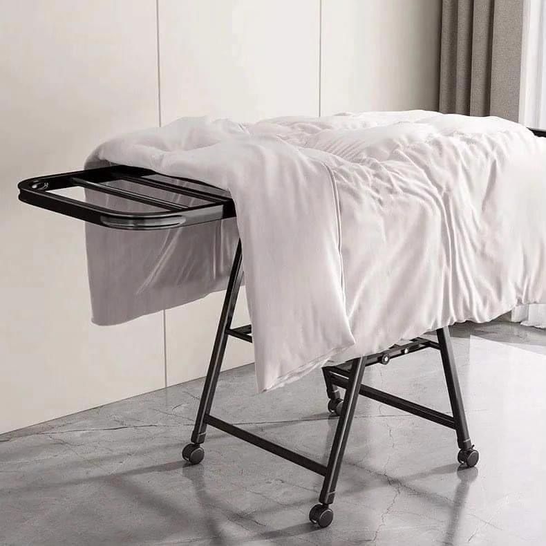 Black Movable Outdoor Drying Rack 1.5M (with wheels)