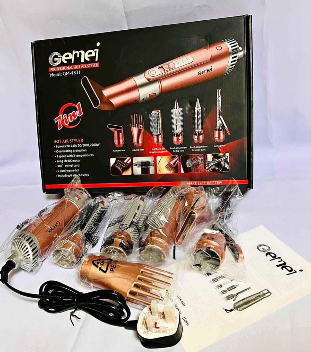 7 in 1 Hot Air Hair Styler