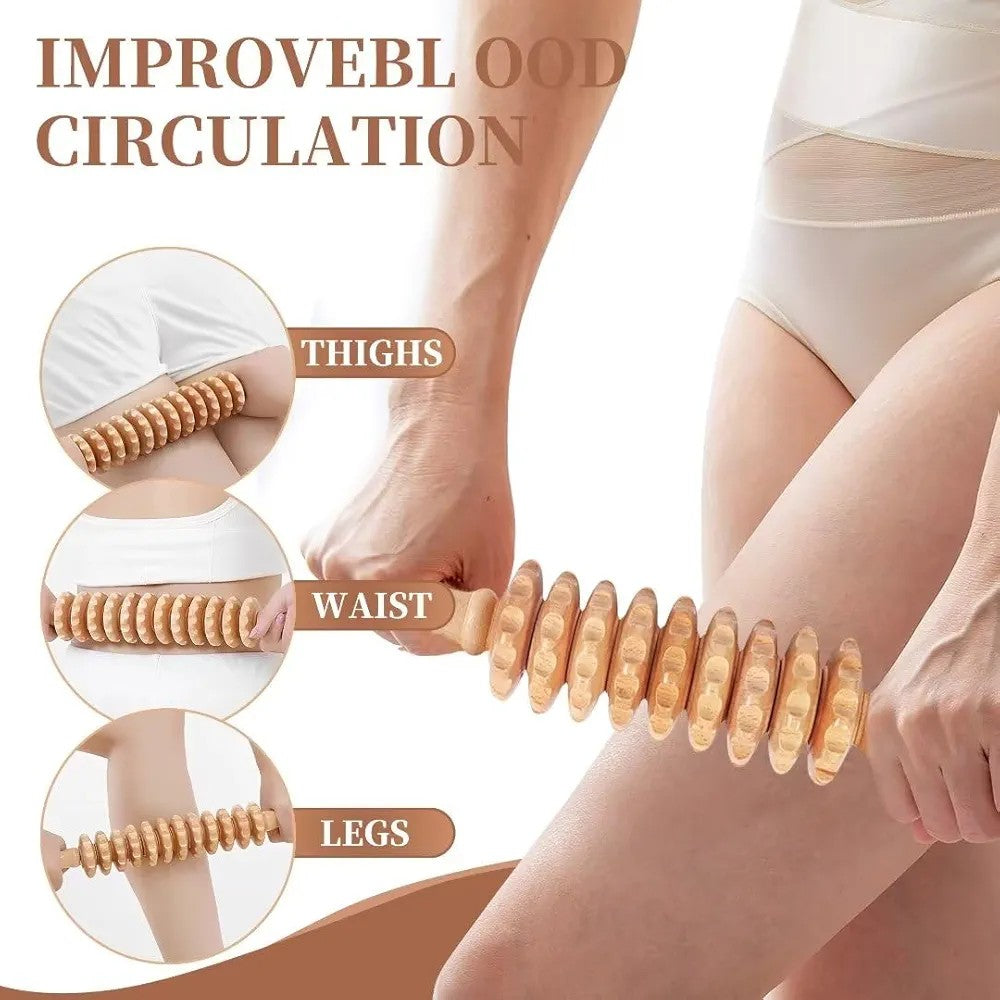 Wood Therapy Massage Roller