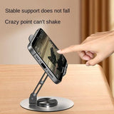 Alloy Mobile Phone Holder – Infinite Rotation Damping Design