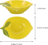 Ceramic lemon bowl fancy bowl