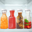Acrylic Juice &amp; Water Carafe with Flip Top Lid 1000ml bli
