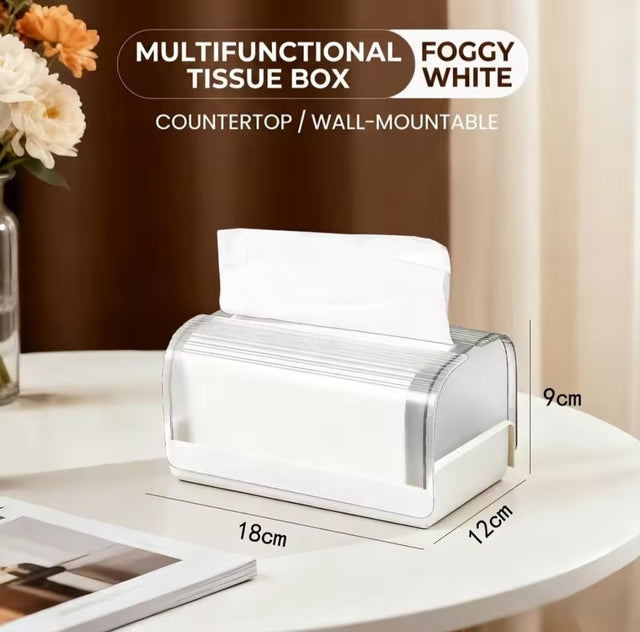 Acrylic Multifunctional Tissue Box njr