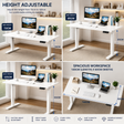 Adjustable Electric Computer Workstation 140×60cm