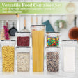 Airtight Pantry Storage Containers with Locking Lids — 7 Pieces ric
