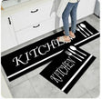 Anti-Slip Kitchen Mat 2-Piece  Set 40×60cm + 40×120cm