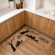 Anti-Slip Kitchen Runner Mat Set pes