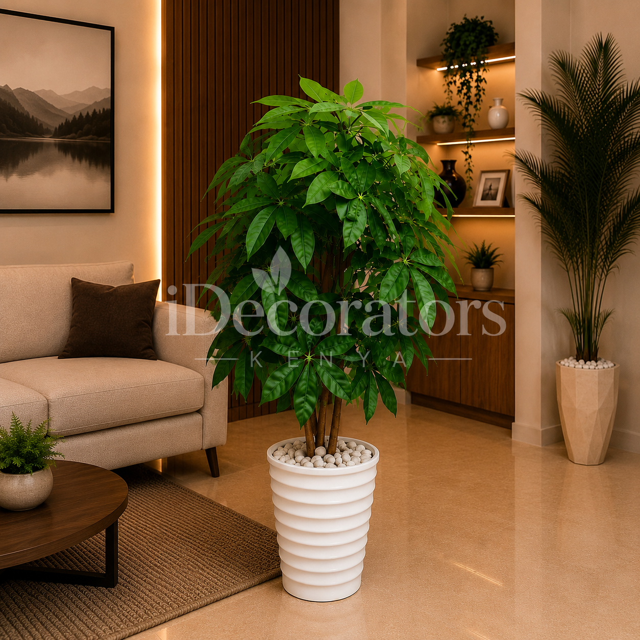 Artificial Mango Tree Plant with Decorative Pot