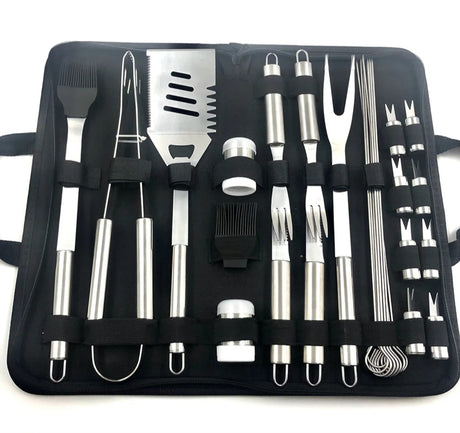 BBQ Grill Tool Set with Case