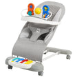 Baby bouncer chair grey fabric with toy bar and piano foot pad — iDecorators Kenya