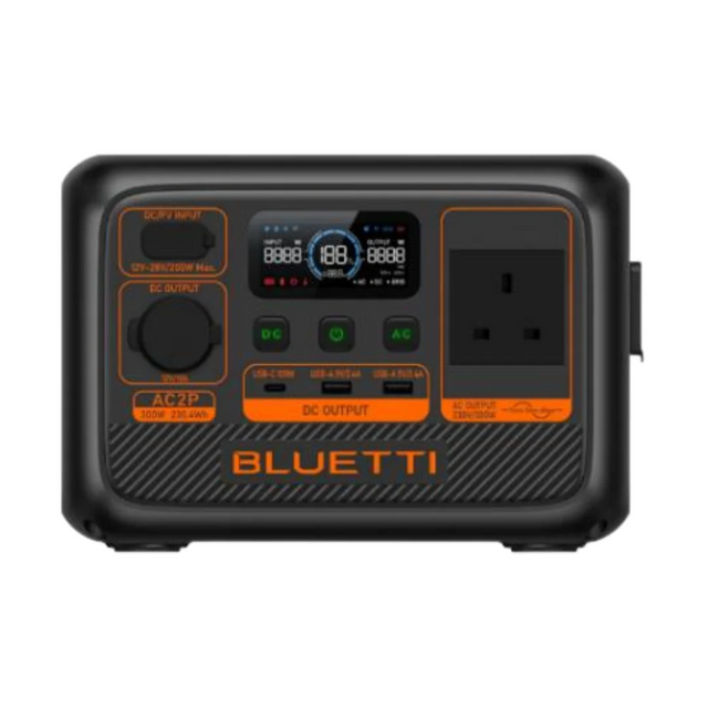 Bluetti AC50P portable power station black orange — iDecorators Kenya