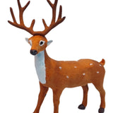 Spotted Deer Christmas Figurine – 35cm (Brown)