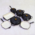  Cast Iron Cookware Set (11pcs)