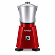 Professional cassava grinder with a powerful motor, large stainless steel jug, sharp toothed blades, and sturdy base, designed for efficient grinding in commercial and heavy-duty kitchen use.