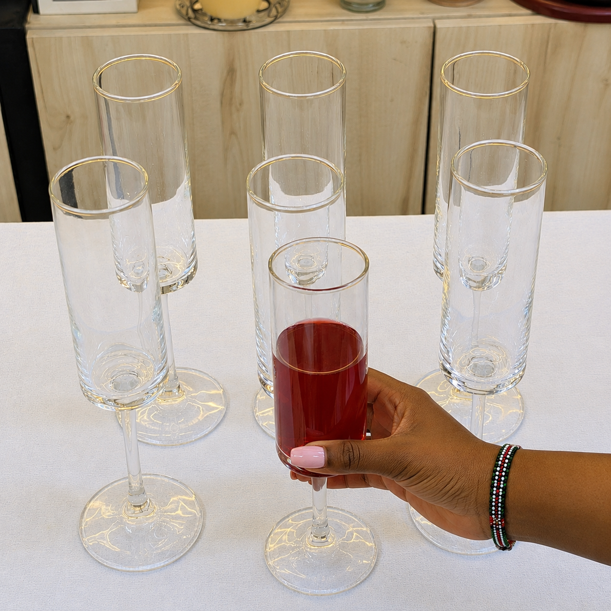 Champagne Flute Glass 180ml
