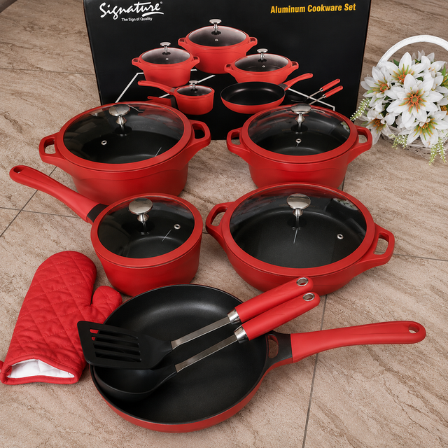 Signature 12pcs Diecast Cookware