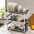 Kitchen Dish Drying Rack 3-Tier