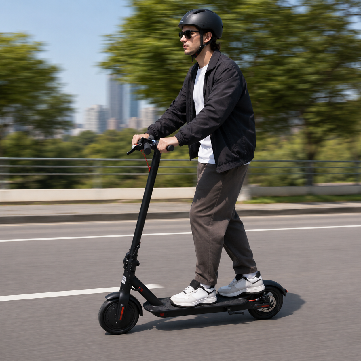 Electric scooter for adults