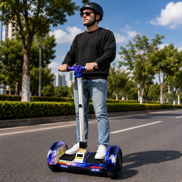 Adjustable Hoverboard Handlebar Attachment