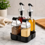 Anti-Dust Salad Dressing Spout Set — 5 Pieces