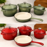 Enamel Cast Iron Cooking Pots