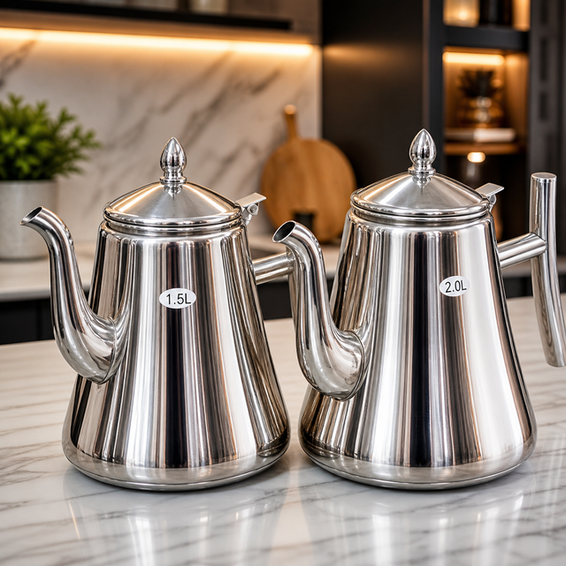 Classic Stainless Steel Tea Kettle