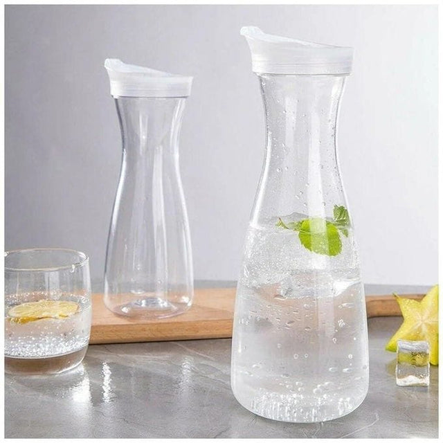 Clear Milk & Juice Carafe with Flip Lid — 1600ml ric