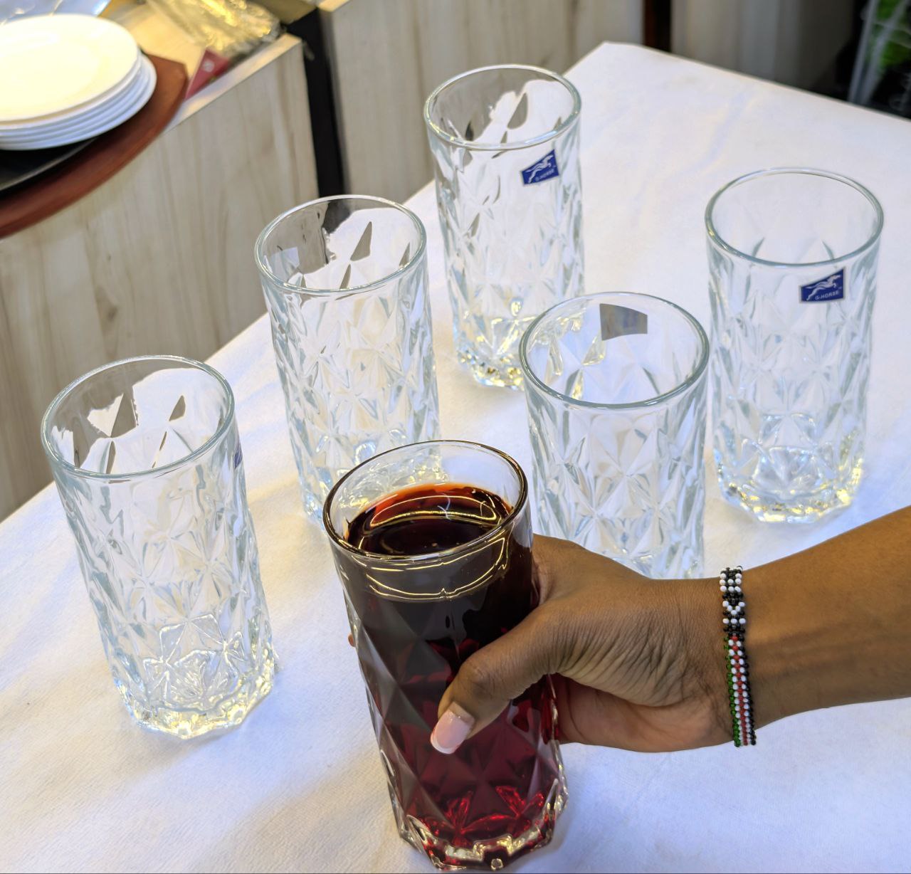 Crystal Cut Highball Glass 310ml