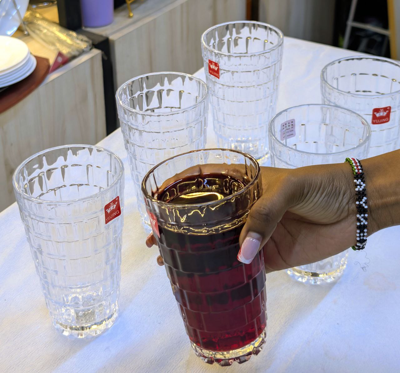 Crystal Textured Highball Glass 330ml