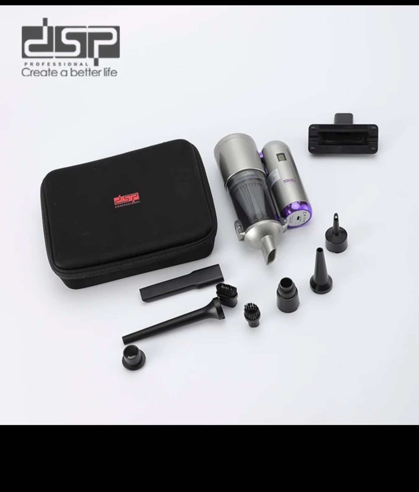 DSP 11 in 1 Cordless Car + Home Vacuum Cleaner 