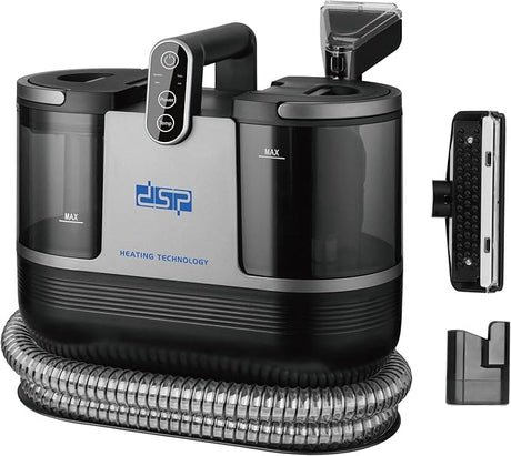 DSP 3-in-1 Professional Spot Cleaner 1200W with dual 900ml tanks, flexible suction hose and cleaning attachments — iDecorators Kenya