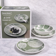 Danny Home 18pcs Porcelain Dinner Set