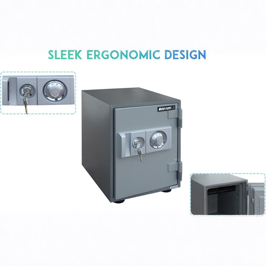 Fireproof Safe – 37Kgs (Dial + Key Lock)