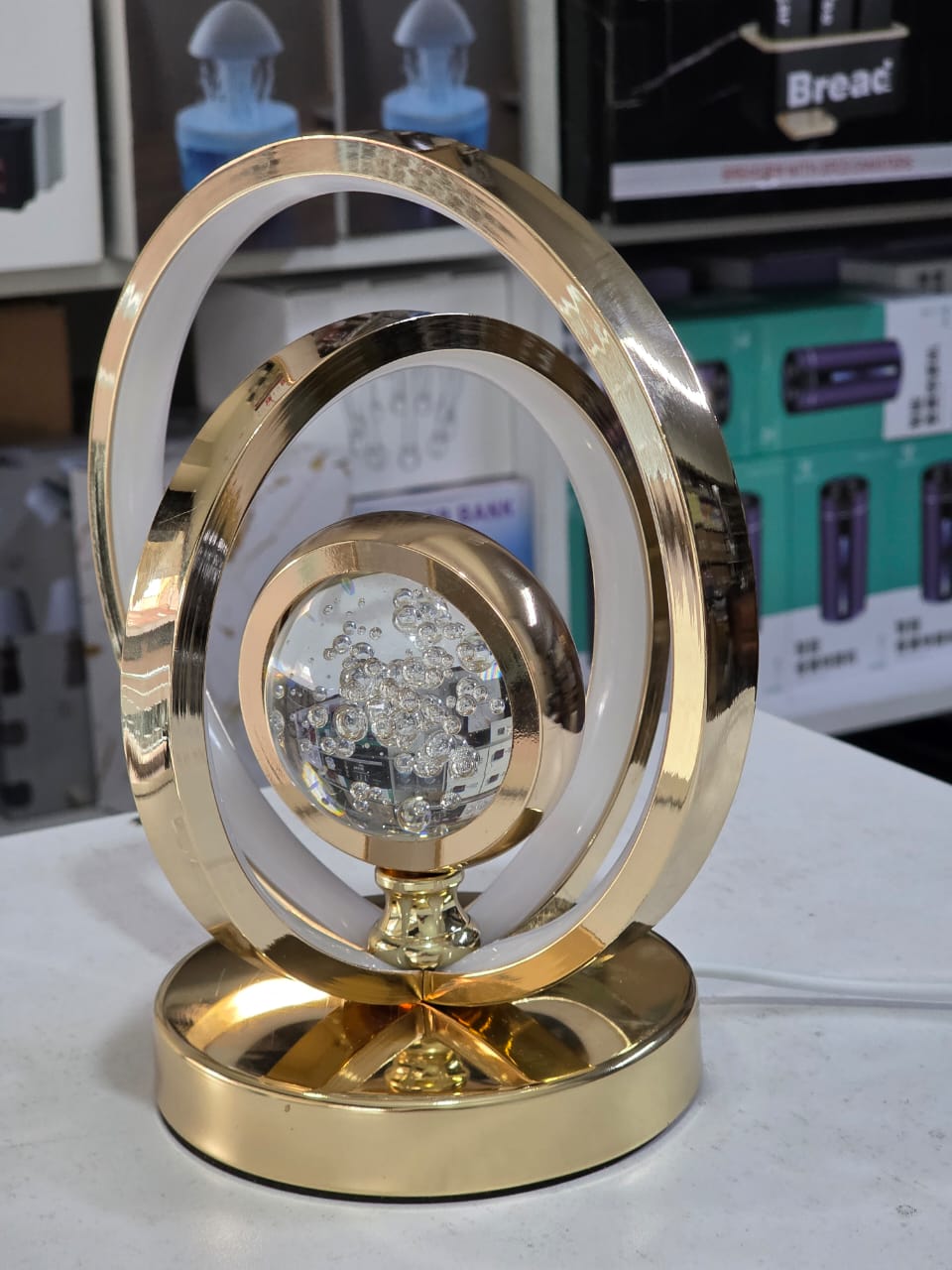 Decorative lamp dimmable round night light 