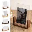 Acrylic Photo Frame with wooden base V